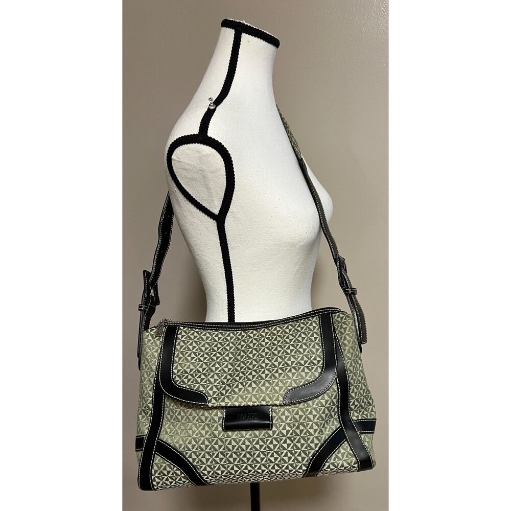 Maxx NY Signature canvas crossbody bag